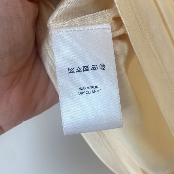 Auteur NWT Draped Crewneck tee cream short sleeve XS - Picture 5 of 6